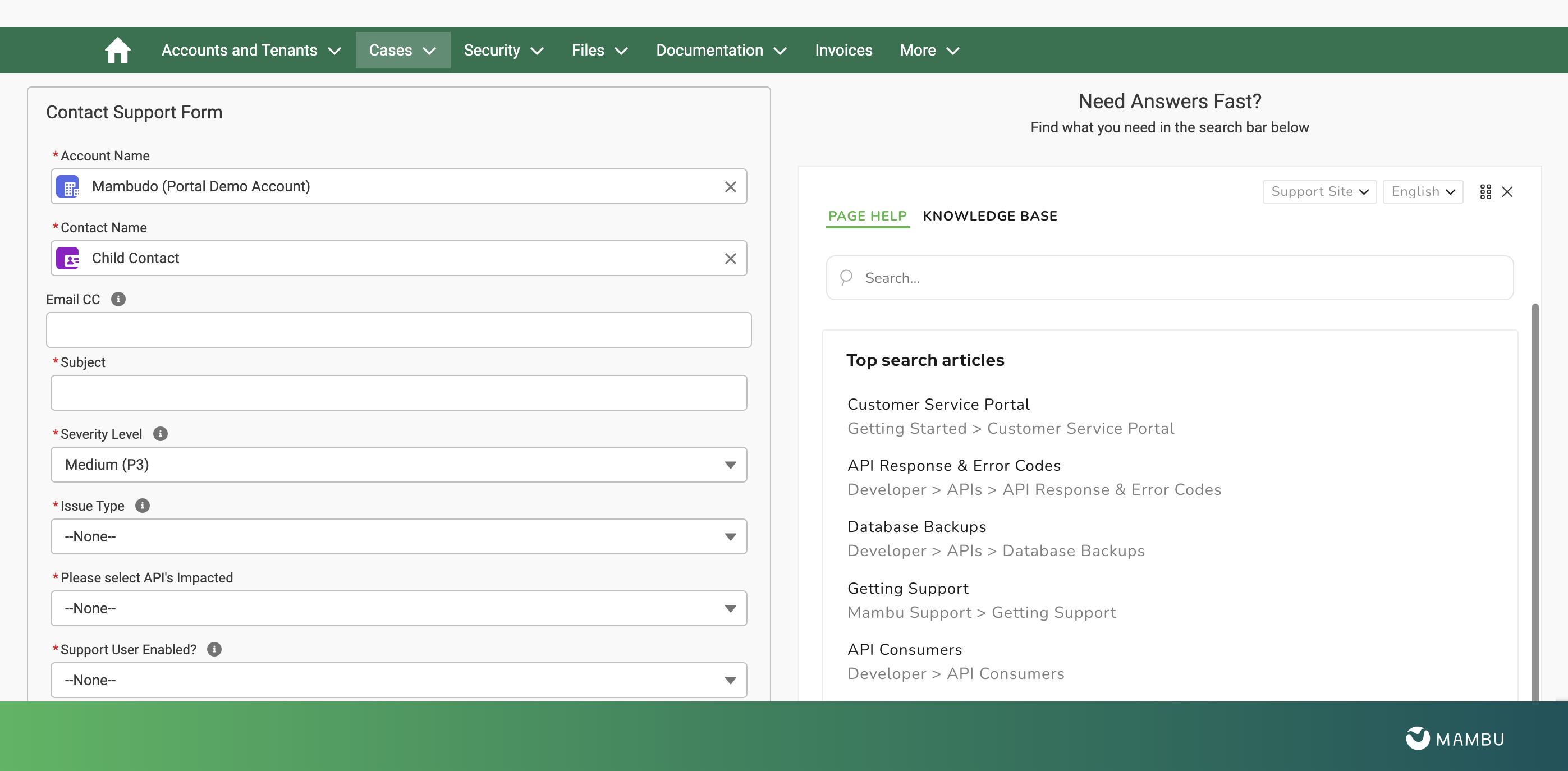 New_CSP_Raise a new case